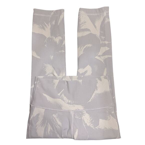 LULULEMON Wunder Under Crop High-Rise Full On Luon 21" in Flower Pop Sz. 4 - Picture 9 of 11